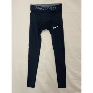 Nike Pro Compression Pants Black Size Small